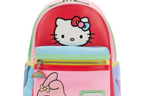 Hello Kitty and Friends x Loungefly Color-Block Mini Backpack