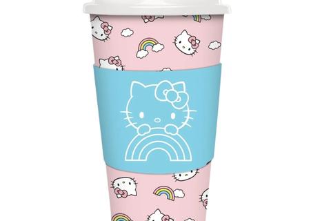 Hello Kitty x Studio Oh! Rainbow Skies Paper Hot Cups