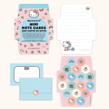 Hello Kitty x Studio Oh! Classic Pink Mini Memo with Stickers