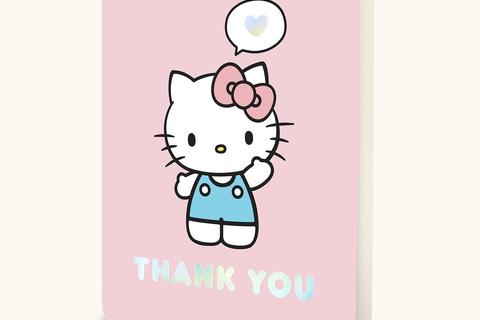 Hello Kitty x Studio Oh! Thank You Deluxe Greeting Card