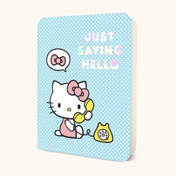 Hello Kitty x Studio Oh! Just Saying Hello Deluxe Greeting Card