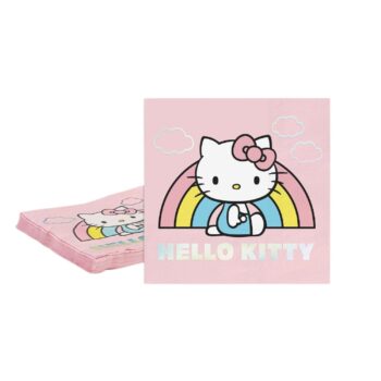 Hello Kitty x Studio Oh! Rainbow Skies Luncheon Napkins