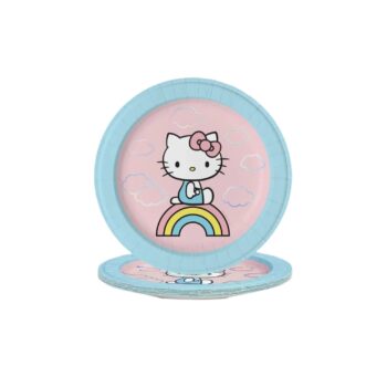 Hello Kitty x Studio Oh! Rainbow Skies Dessert Plates