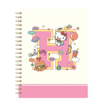 Hello Kitty x Studio Oh! College Letters Extra-Large Spiral Notebook