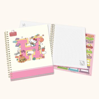 Hello Kitty x Studio Oh! College Letters Extra-Large Spiral Notebook