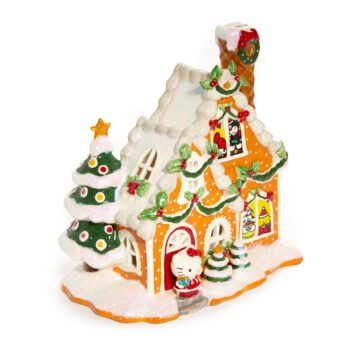 Hello Kitty and Friends Ceramic Gingerbread Candle House