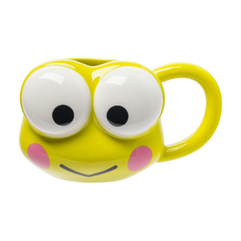 Keroppi Face Sculpted Mug