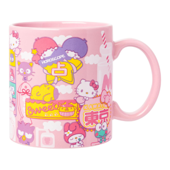 Hello Kitty and Friends Ceramic Mug (Kawaii Fun)