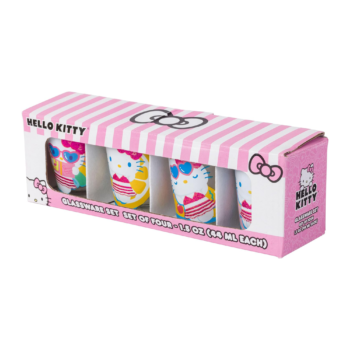 Hello Kitty Mini Glass 4-Piece Set (Pool Floatie)