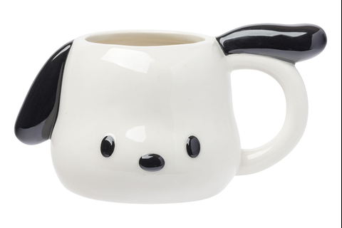 Pochacco Face Ceramic Sculpted Mug