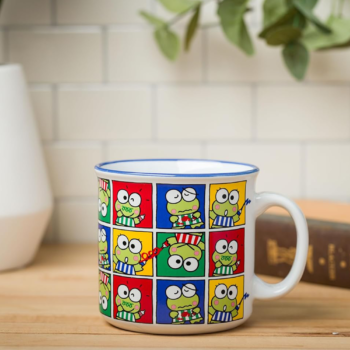 Keroppi Ceramic Mug (Grid Pose)