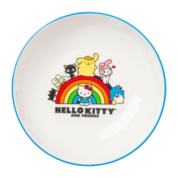 Hello Kitty and Friends Ceramic Dinner Bowl (Rainbow Parade)