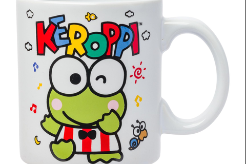 Keroppi All-Over Print Ceramic Mug (Winking)