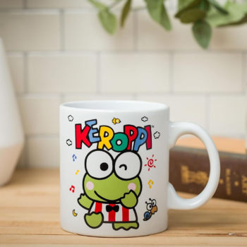 Keroppi All-Over Print Ceramic Mug (Winking)