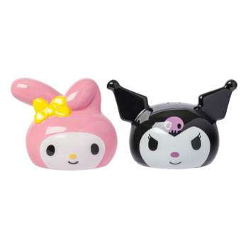 My Melody And Kuromi Sculpted Ceramic Salt and Pepper Set