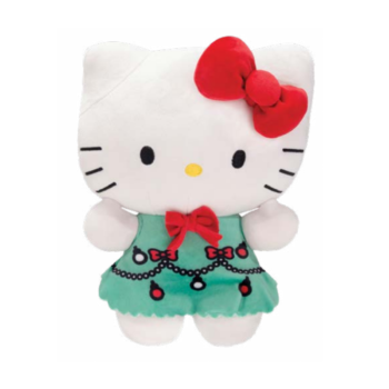 Hello Kitty 10" Holiday Dress Plush