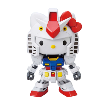 Hello Kitty RX-78-2 Gundam Model Kit (SD Gundam EX-Standard)