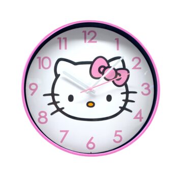 Hello Kitty Pink Classic Wall Clock