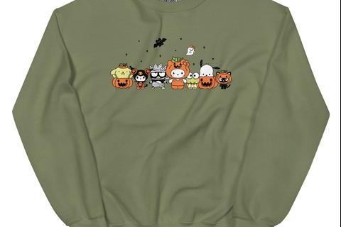 Hello Kitty and Friends Pumpkin Costumes Classic Crewneck