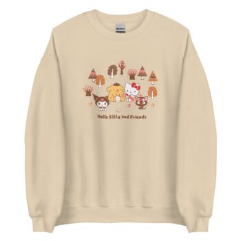 Hello Kitty and Friends Autumn Woods Classic Crewneck