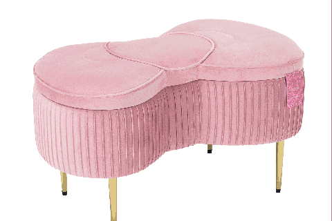 Hello Kitty x Impressions Vanity Bow Storage Bench