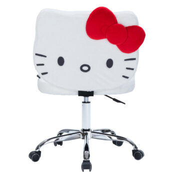 Hello Kitty x Impressions Vanity Teddy Fur Swivel Chair