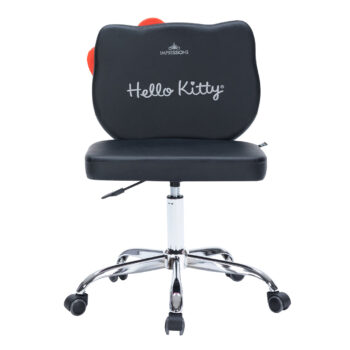 Hello Kitty x Impressions Vanity Faux Leather Swivel Vanity Chair