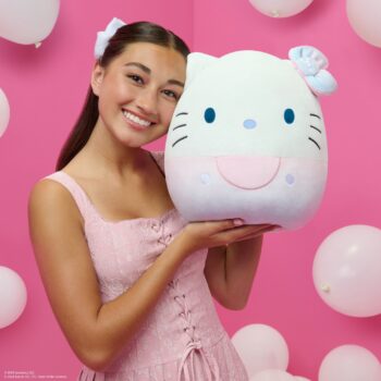 Hello Kitty 50th Anniversary 12" Sparkle Gradient Squishmallows