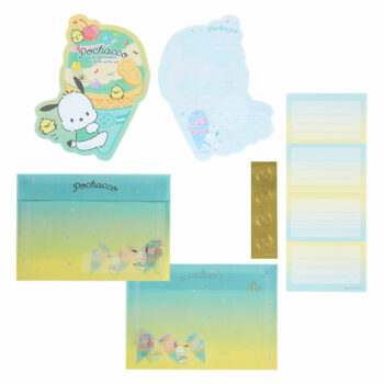 Pochacco Letter Set (Ice Cream Party Series)