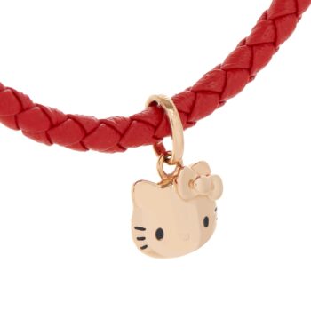 Hello Kitty x Chow Tai Fook Classic 18K Gold Red Bracelet