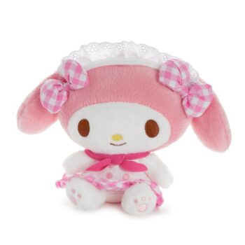 My Melody 7" Plush (Gingham Cafe Series)