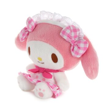 My Melody 7" Plush (Gingham Cafe Series)