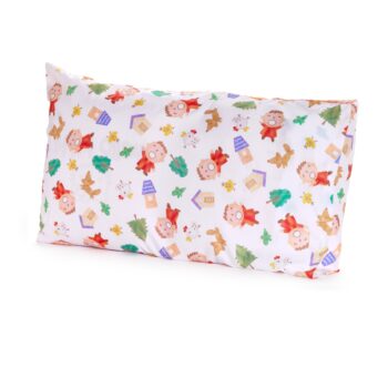 Minna No Tabo Pillowcase (Orange Plaid Series)