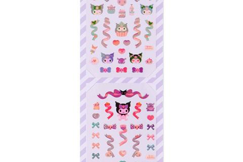 Kuromi Holographic Kawaii Stickers