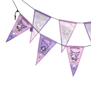 Kuromi Decorative Flag Set (Camping Series)