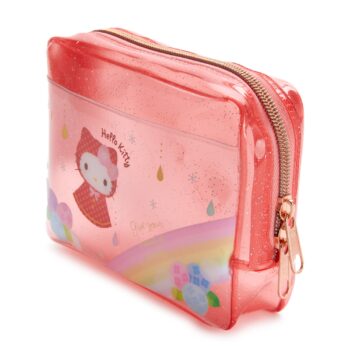 Hello Kitty Glitter Zipper Pouch (Rainy Days Series)