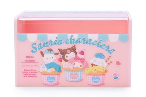 Sanrio Characters Accessory Case (Ice Cream Parlor Series)