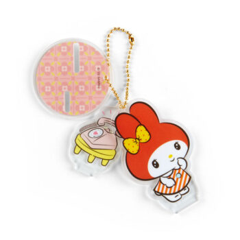 My Melody Acrylic Keychain and Stand (Retro Room Series)